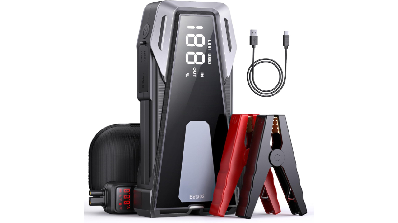 Car Battery Jump Starter - Hero