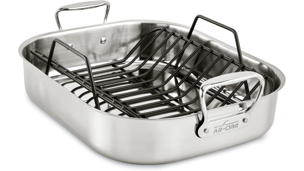 All-Clad Stainless Steel Roaster with Rack