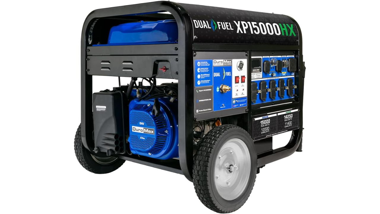 DuroMax XP15000HX Review: 15,000-Watt Dual Fuel Generator