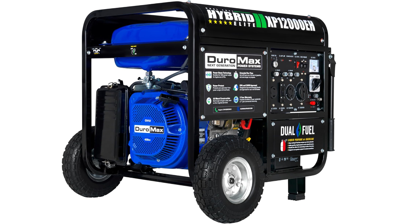 DuroMax XP12000EH Dual Fuel Generator Review