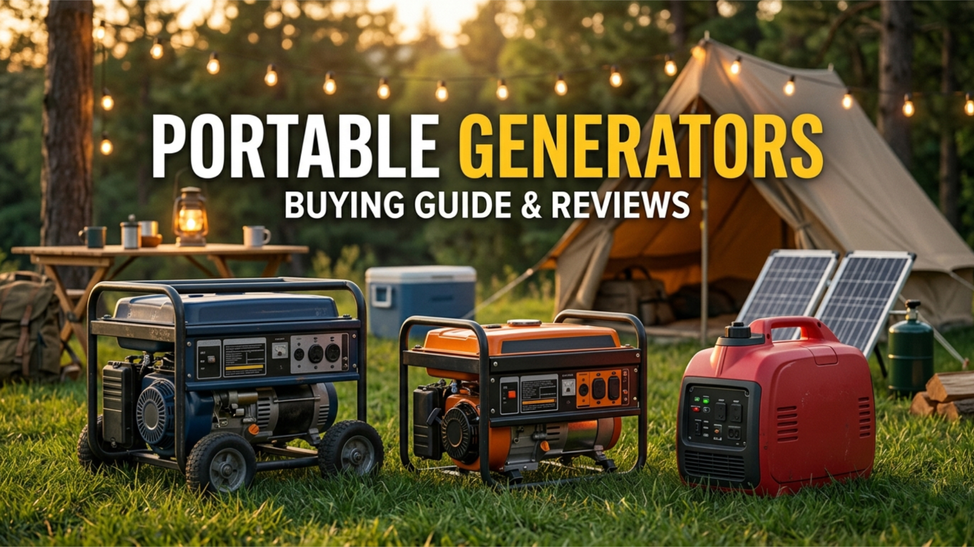 Best Portable Generators: 2026 Buying Guide & Reviews