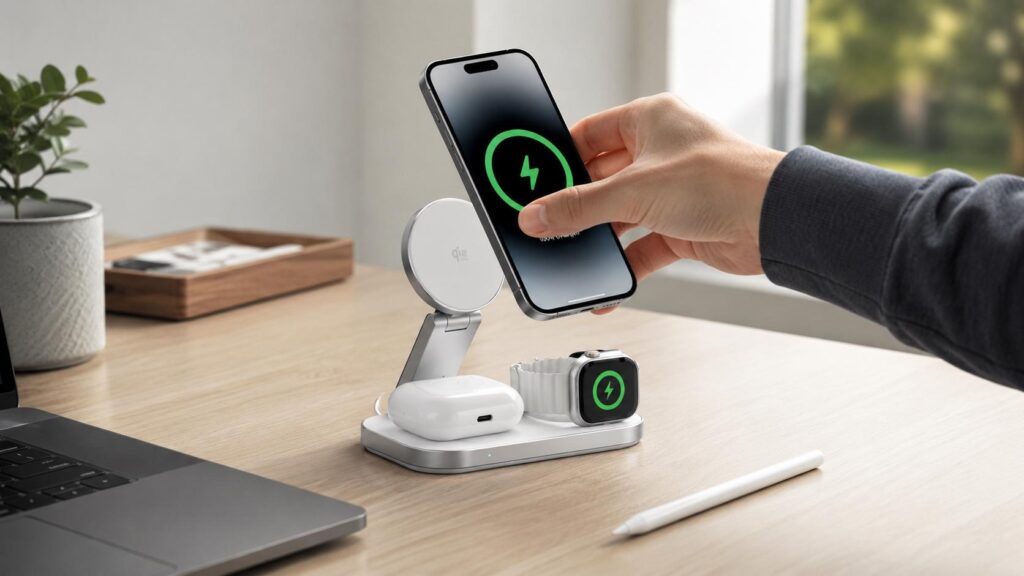 KEEPRO 3-in-1 Wireless Charger