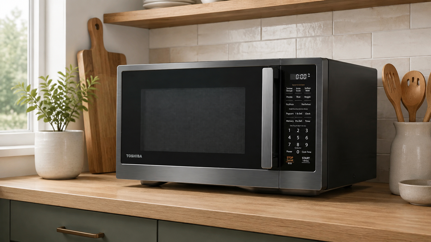 Toshiba ML4 Microwave Review: Sensor Convenience